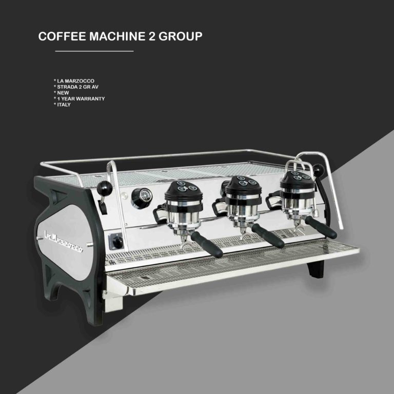 COFFEE MACHINE 2 GROUP design