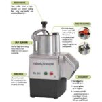 VEGETABLE PREPARATION MACHINE ROBOT COUPE CL 50 FRANCE 2