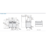 Salad Preparation Chiller USA 2 Doors 923mm (2)