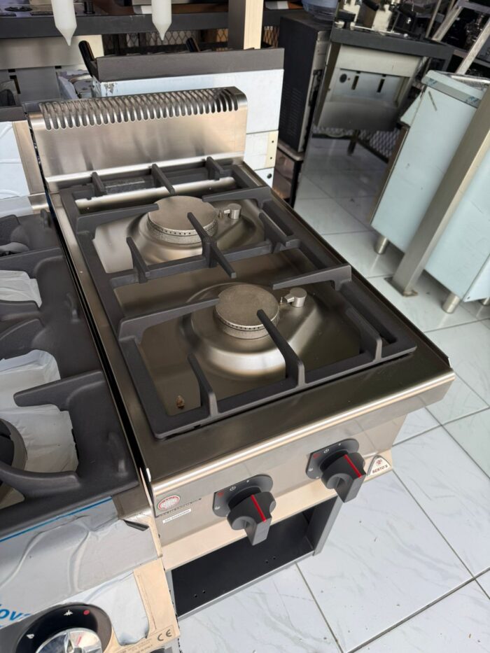 BERTOS 2 BURNER GAS STOVE WITH OPEN CABINET (2)
