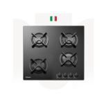 BUILT IN GAS ON GLASS HOB 60 ITALY