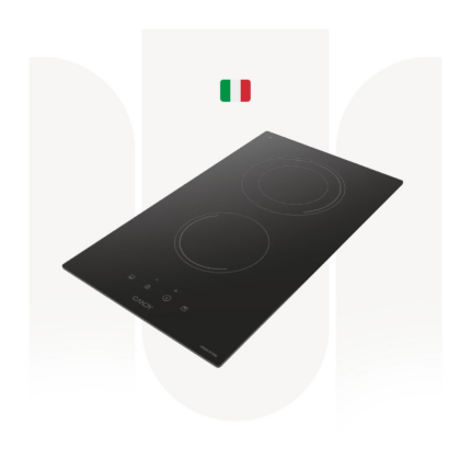 BUILT IN VITROCERAMIC DOMINO ELECTRIC HOB 30 ITALY