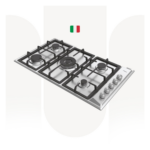 SS BUILT IN GAS ON METAL HOB 90 Italy