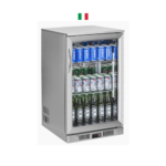 Stainless Steel Bottle Cooler Hinged 1 Door Italian