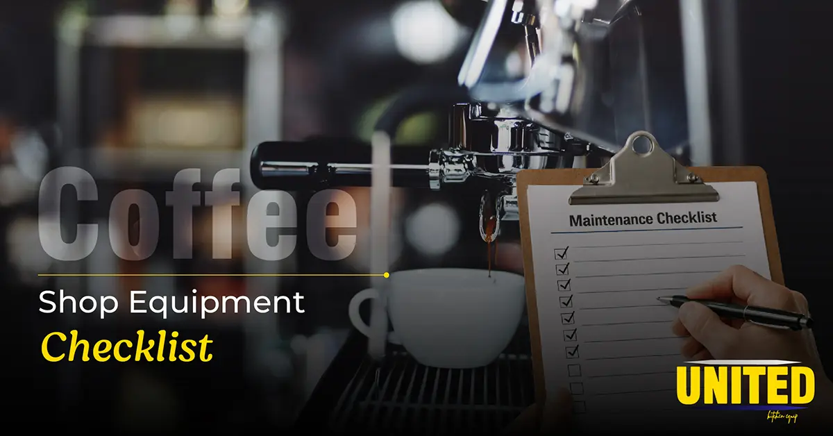 coffee shop equipment