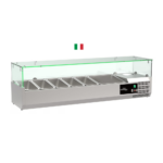 Salad Bar Horizontal Showcase VRX 1m - Italian Brand